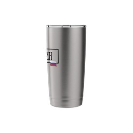 Voronezh Souvenir Russia Vacation Russian Women Men Travel Stainless Steel Insulated Tumbler