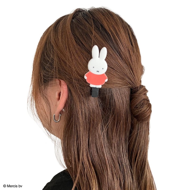 shobido 粧美堂 Miffy Dick Bruna Rocky Die-Cut Bangs Hair Clip
