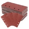 Scettar 60 Pcs Sanding Sheet Set,185x95mm Sandpaper,40/60/ 80/120/240/400 Grits Sander