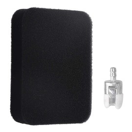 502844401 Air Filter with Fuel Filter for Red Max EBZ5100 EBZ5100Q EBZ5100RH EBZ5150 EBZ5150RH EBZ650 EBZ6500RH Husqvarna 150BF 150BT 350BF 350BT Backpack Blower