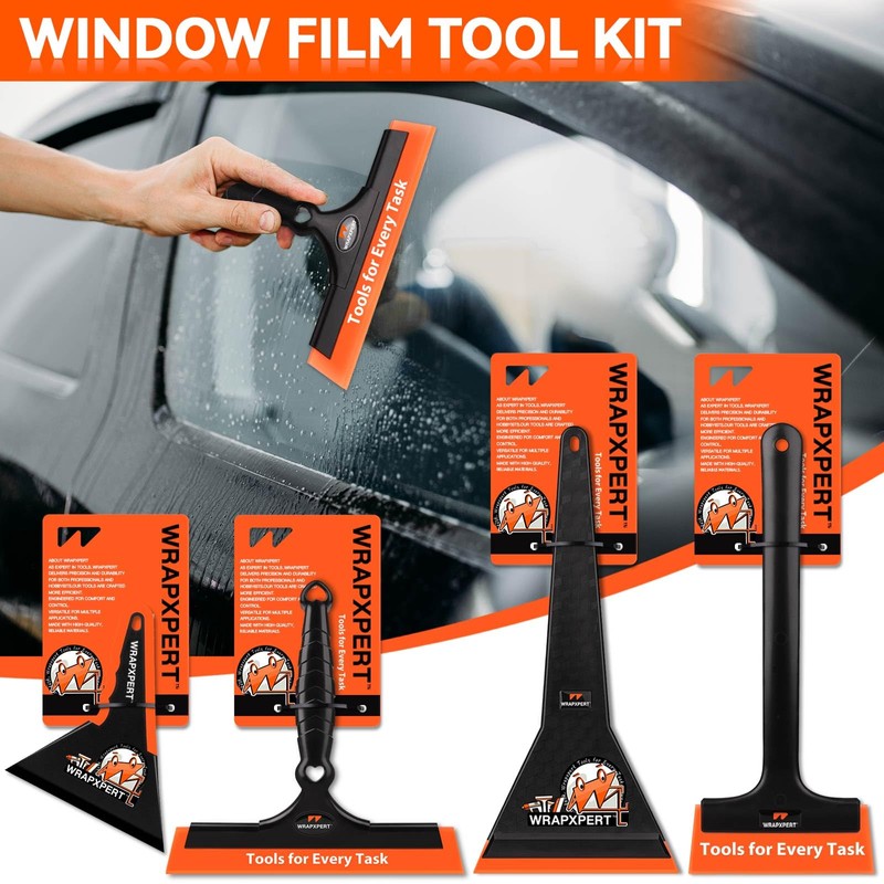 WRAPXPERT Window Tinting Tools for Windshield/Rear Glass Film Install and