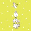 20 Lunch Napkins Easter Lamb Easter Sheep 33 cm