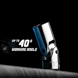 Capri Tools 1/4 in. Drive Universal Socket Set, 3/16-9/16 in. SAE, 7-Piece