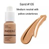 PHOERA® Soft Matte Full Coverage Liquid Foundation Concealer Longlasting Makeup