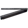 Metrica 18030 Fiberglas folding rule 2m black