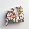 Amsterdam Holland Bicycle 3D Fridge Magnet Travel Souvenir Gift Collection