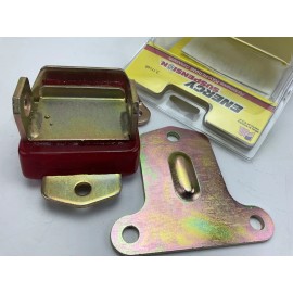 Energy Suspension 3.1114R Motor Mount - Short Wide Red For 57-82 SBC Chevy SB V8