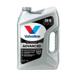 Valvoline Advanced Full Synthetic SAE 0W-16 Motor Oil 5 QT