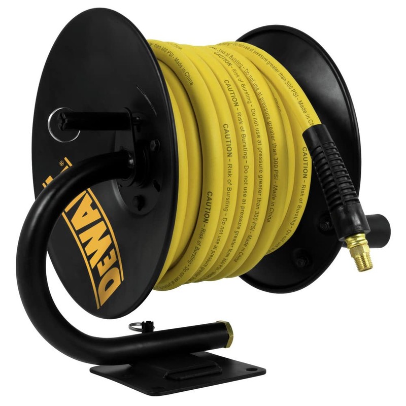 DEWALT Manual Air Hose Reel, 3/8 in. x 50 ft.