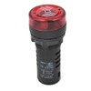 uxcell AC/DC 12V 20MA Equipment Signal Light Flash Buzzer Red