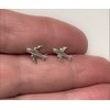 Airplane Plane Jet Earrings - 925 Sterling Silver