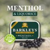 Barkleys Black Licorice Candy with Menthol, Licorice Pellets Covered with