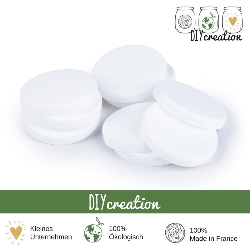 DIY Creation Set of 24 Reusable Universal Lids Compatible with