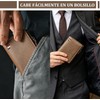 Cartera para Hombre, con RIFD Protección, 11 Ranuras para Tarjetas,