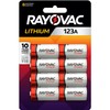 Rayovac 3V Batteries, Photo 3 Volt Battery Lithium, 8 Count