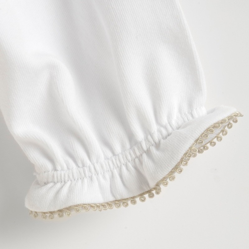 Chicco Baby Girl Completo Coprifasce E Ghettina in Cotone Dress,