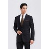 Enlision Men's Plain Ties and Pocket Square Set Classic Wedding