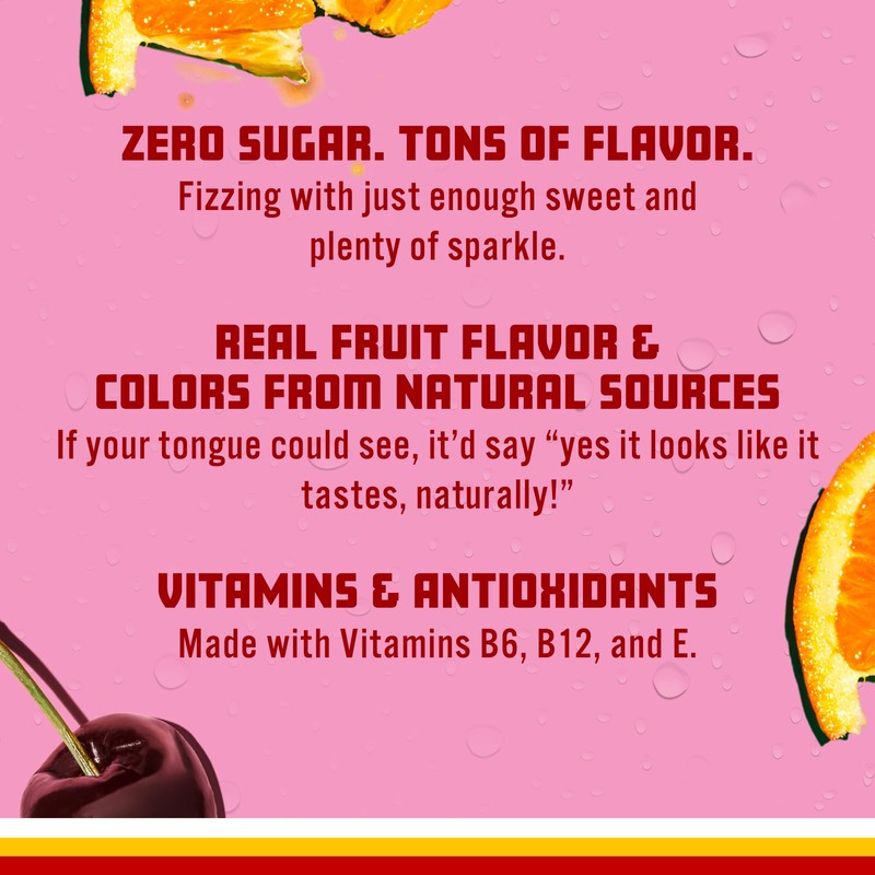 Sparkling Ice Fruit Punch Sparkling Water, with Antioxidants and Vitamins,