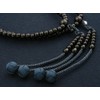 Kyoto Buddhist Altar Prayer Beads Shingon Sect Shakuni Ebony (For