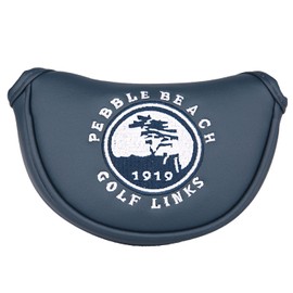 Golf Headcover Putter Cover Magnetic Odyssey Red Small Size Fits Center Shaft US Stab Tree (Navy)