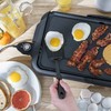 bella Electric Griddle with Warming Tray - Smokeless Indoor Grill,
