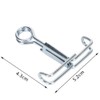 25 Pcs Flat Jaw Pinch Taps Stainless Steel Control Flow