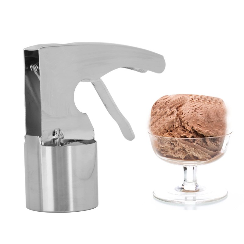 Cylinder Ice Cream Scoop, S304 Ice Cream Scoop Stainless Steel