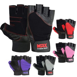 MRX Weight Lifting Gloves Gym Training Bodybuilding Fitness Glove Workout Men & Women-CA