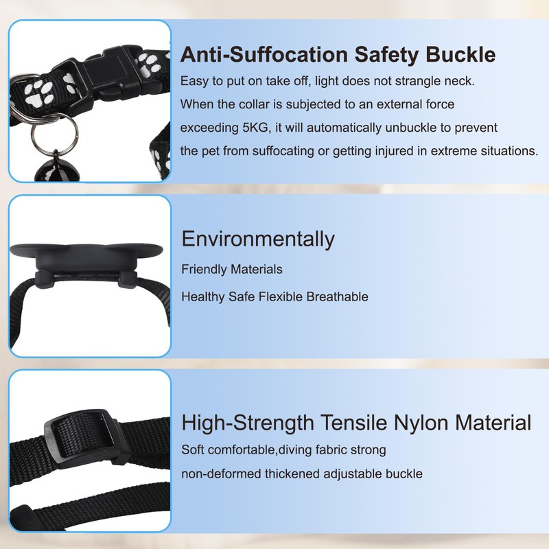 Cat Tracker, Cat Tracker Gps Collar For Small Cats Dogs,