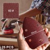 25 Pcs Sander Pads Sandpaper for Electric Sander 5 Holes