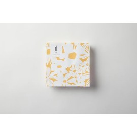 Tableau Blooms Beverage Napkin Holder, Yellow, 10-inch Length