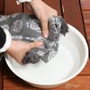 Fujiboeki Cushion Cover 45×45 Gray 100% Cotton With Tassel Paisley