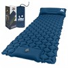 VALEHOWL Ultralight Inflatable Sleeping Pad for Camping, Compact Camping Mattress
