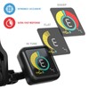 KLIQ UberTuner-Max, USB-Rechargeable Clip-On Tuner for Guitar, Bass, Violin, Ukulele
