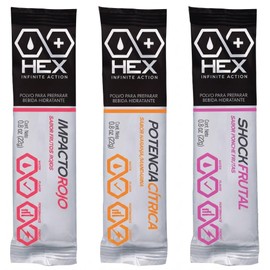 Hex Infinite Action Polvo para Bebida Hidratante 3 en 1