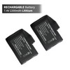 CUEHEAT 7.4V Heated Glove Liners Rechargeable Lithium Polymer Battery, for