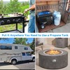 Skyflame 2-Stage Auto Changeover RV Propane Regulator, Dual Propane Tank