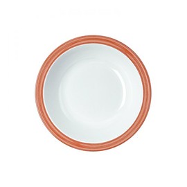 WACA 1926 Soup Plate Plastic 600 ml Diameter 205 mm Bistro Orange