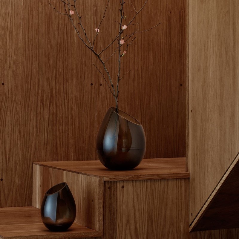 blomus Vase, Smoke, Small