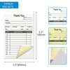 suituts 12 Pack Thank You Receipt Book for Small Business,