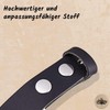 shenky Interchangeable belt without buckle, press studs, 4 cm width,