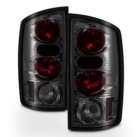 ACANII - For 2002-2006 Dodge Ram 1500 03-06 Ram 2500 3500 Smoked Tail Lights Brake Lamps Pair Set Driver & Passenger