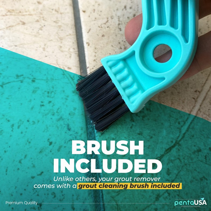 PentaUSA Grout Removal Tool - Caulk Remover Tool for Tiles,