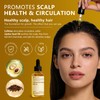 Caffeine Root-Nourishing Hair Oil - Block DHT, Activate Follicles, Extend