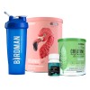Fitmingo 510g + Creatina Electrolitos + Complejo B + Shaker