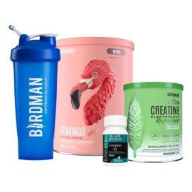 Fitmingo 510g + Creatina Electrolitos + Complejo B + Shaker