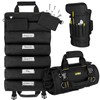 Tool Bag,Large Roll Up Tool Bag Organizer,13 Pockets Tool Roll
