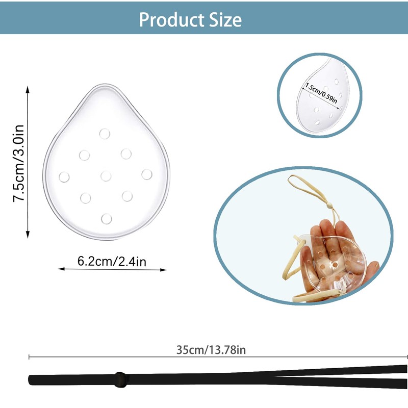 ZBJBinCH Transparent Ventilated Eye Patches 2 PCS Cataract Sur-Gery Recovery