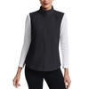 TACVASEN Women's Fleece Vest Outerwear Sleeveless Lightweight Polar Winter Warm