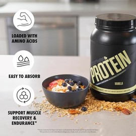 Sculpt Nation V Shred Protein Powder (Vainilla) Proteína de suero premium en polvo con sabor vainilla y BCAA para favorecer el desarrollo muscular y